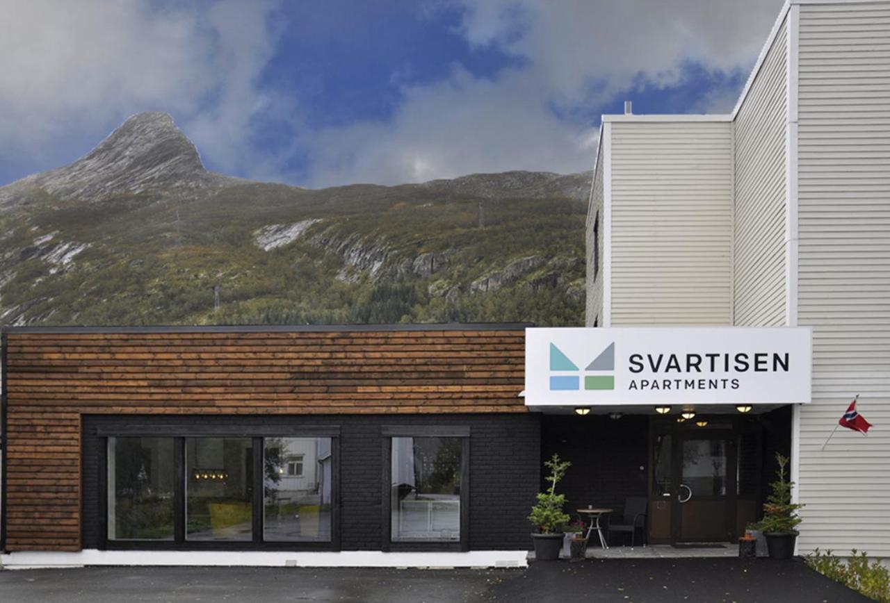 Svartisen Apartments Glomfjord Exterior photo